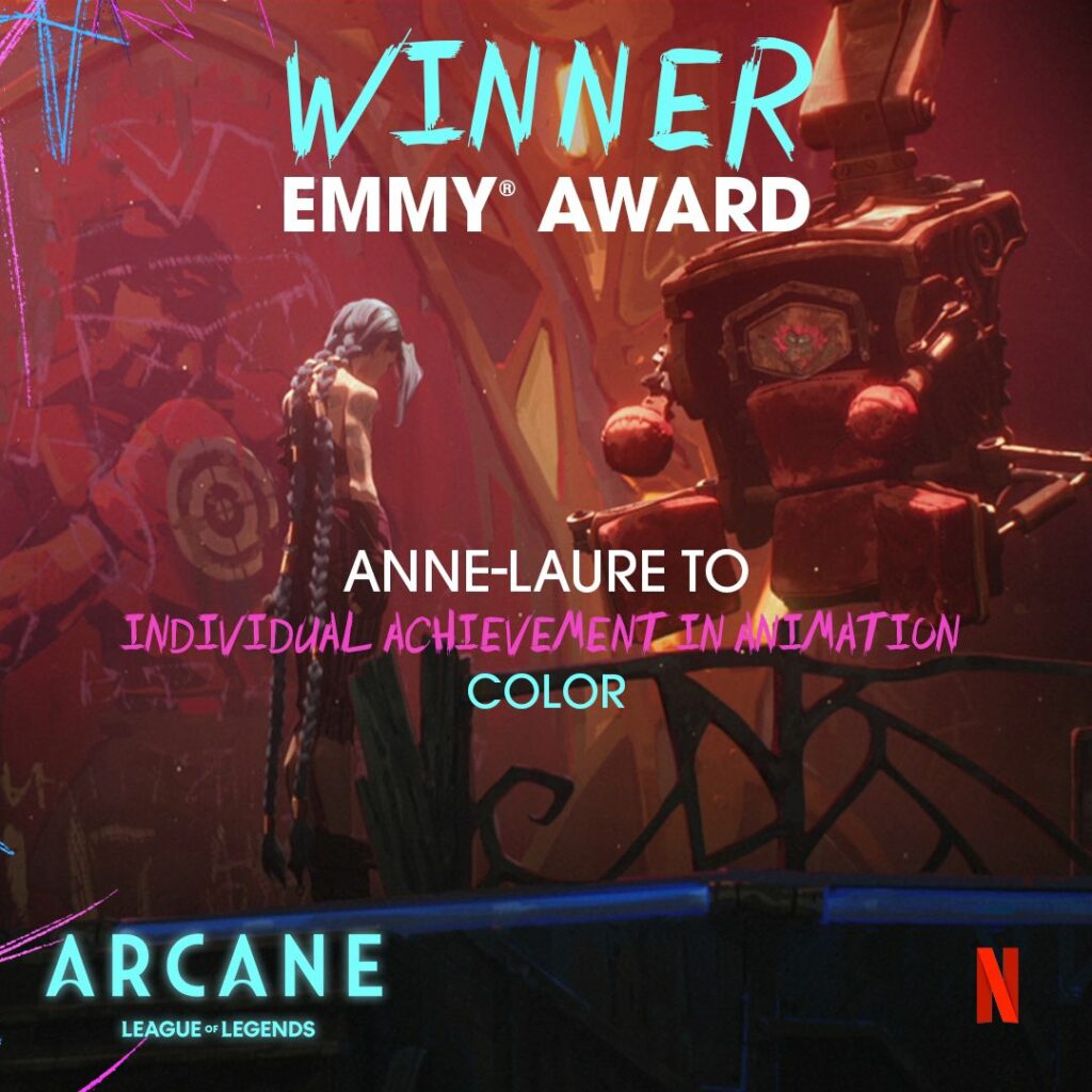 Arcane pick up multiple wins at the 2022 Emmy Awards 3