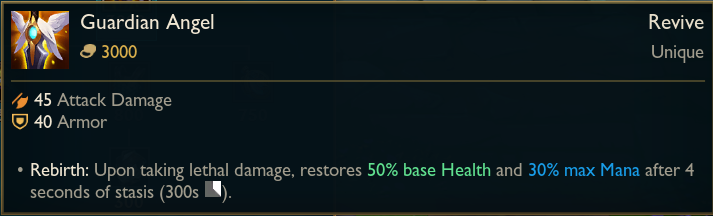Stopwatch, Zhonya's, and Guardian Angel receive changes on League PBE 11