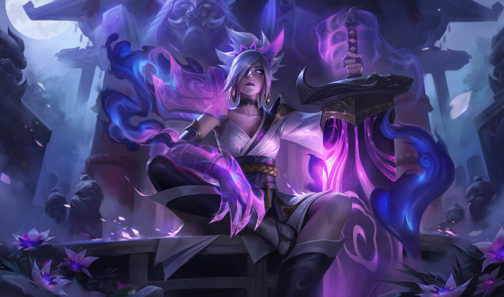 Riot artist revealed Spirit Blossom Irelia arts and it is gorgeous! 1