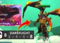 Destroying opponent with Darkflight Cannoneers in TFT Mid-set 7.5 4