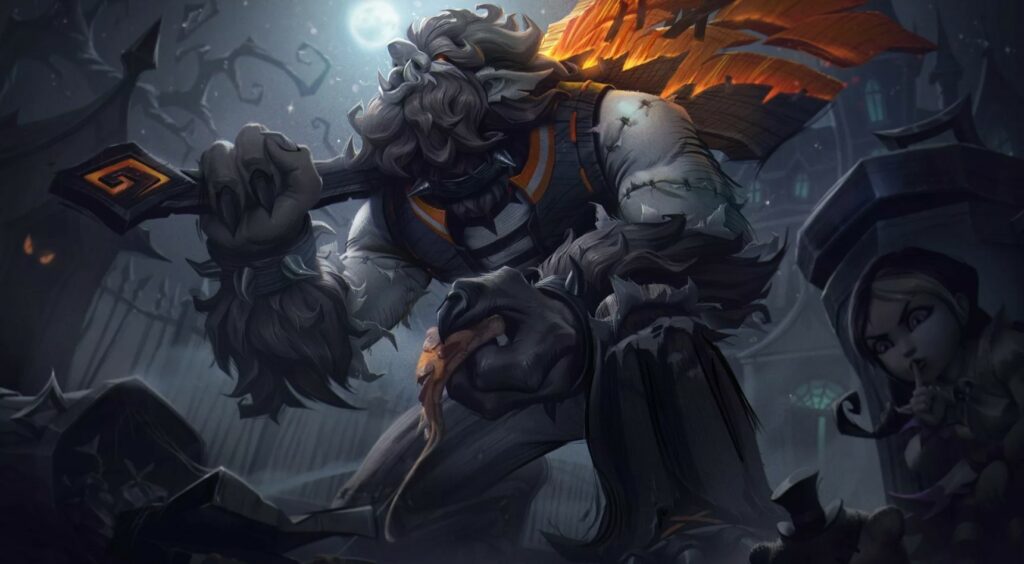 All new Fright Night skin splash arts revealed in League of Legends 4