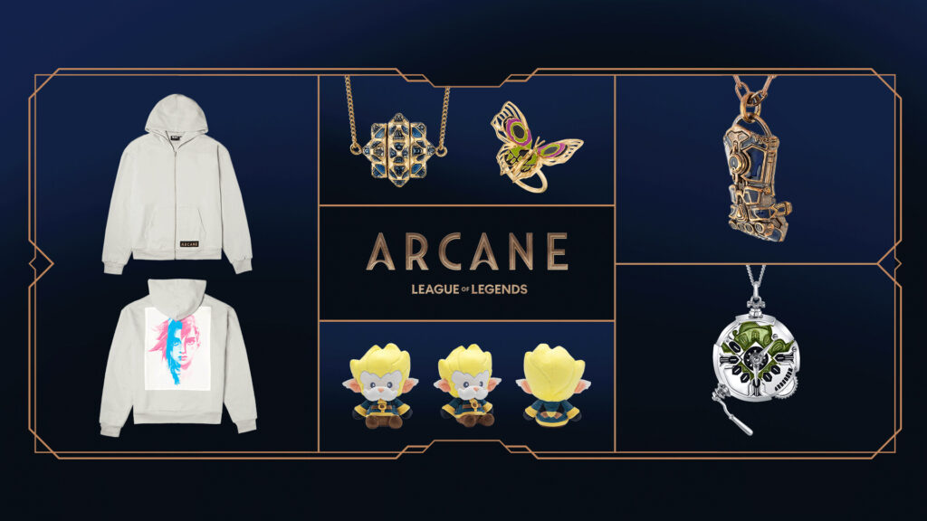 The new collection of Arcane merchandise includes exquisite toys and jewelry 6