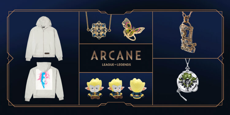 The new collection of Arcane merchandise includes exquisite toys and jewelry 1