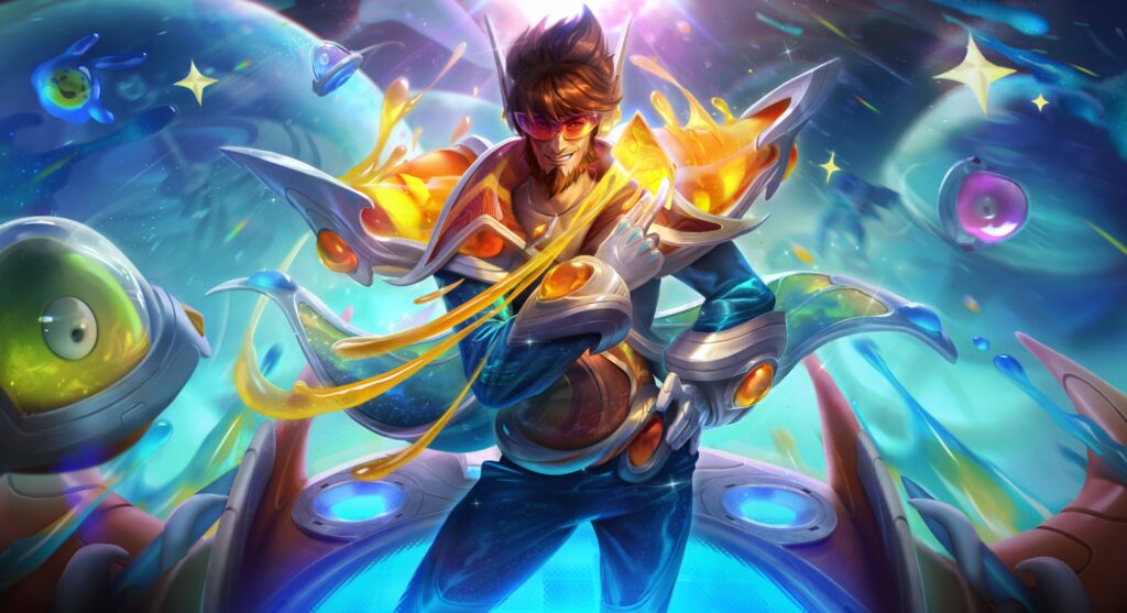 Full revealed of 2022 Space Groove skins: Splash arts, Prices, and more 3