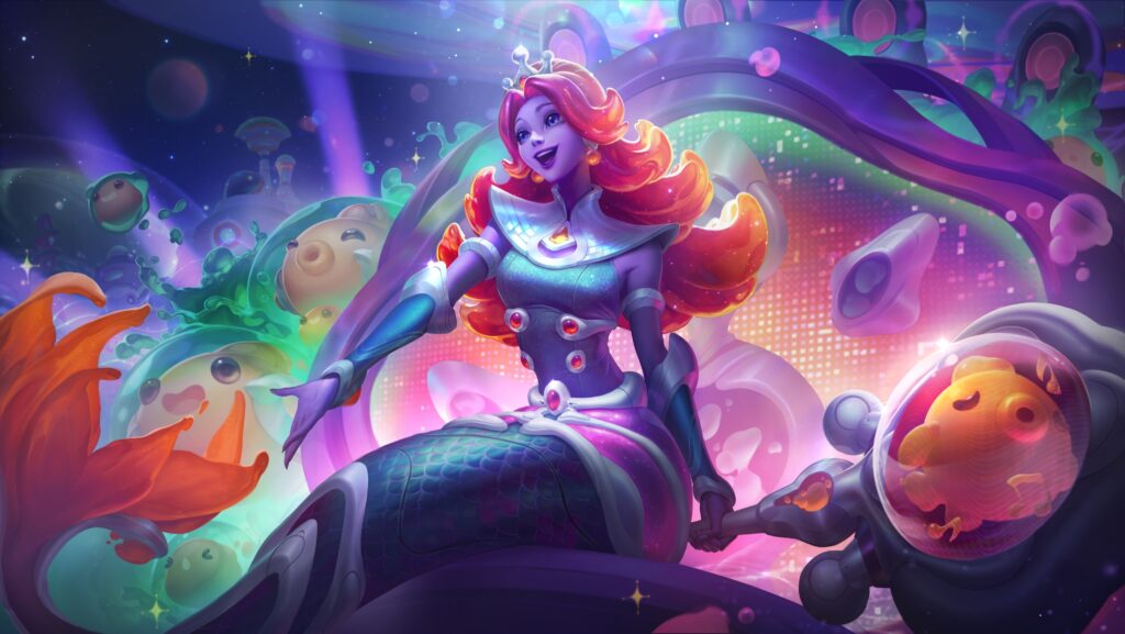 Full revealed of 2022 Space Groove skins: Splash arts, Prices, and more 23