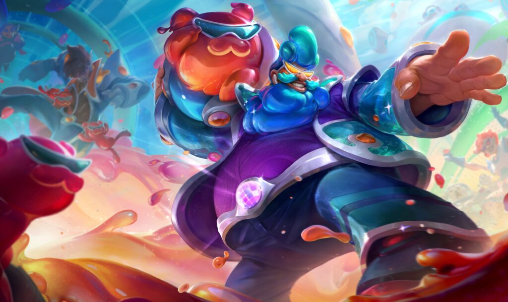 Full revealed of 2022 Space Groove skins: Splash arts, Prices, and more 13
