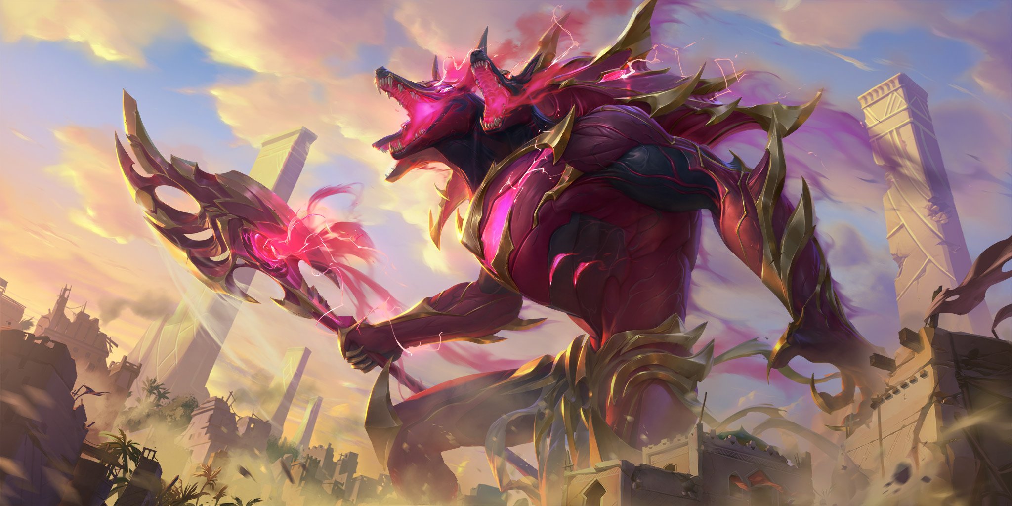 The most badass Corrupted skins got released by Riot Games, but not for League of Legends 10 corrupted nasus level two