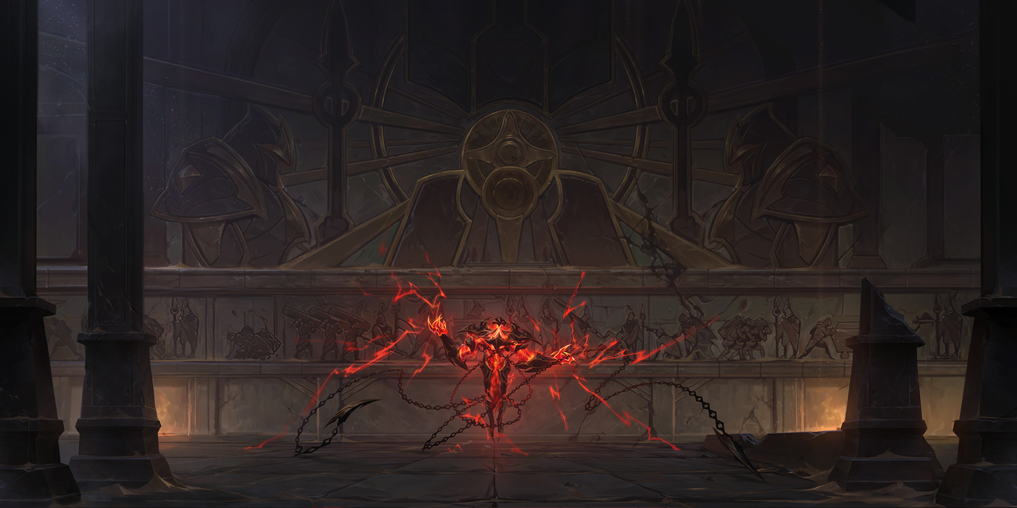 The most badass Corrupted skins got released by Riot Games, but not for League of Legends 6 corrupted xerath level one