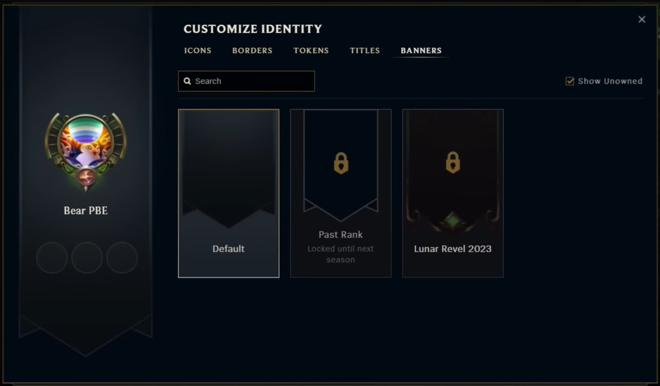 New cosmetic Profile Banner is coming to League of Legends 6