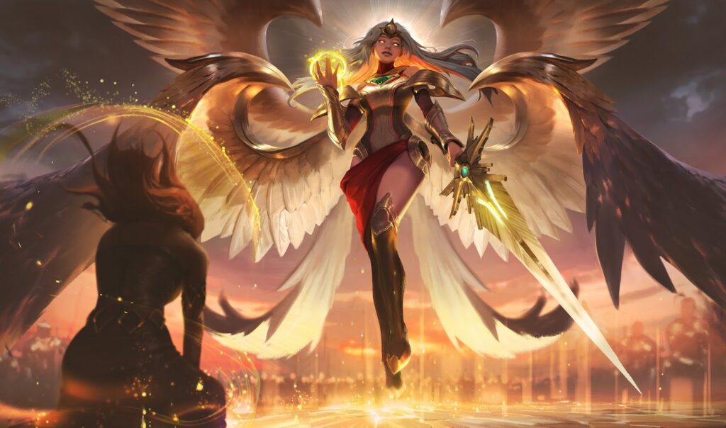 Riot is giving Kayle massive "Divine" buffs to make her 1vs5 easier 1