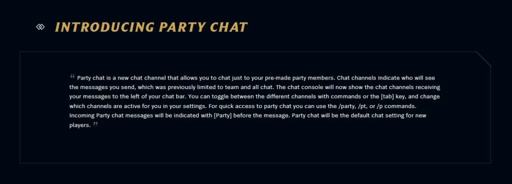 League of Legends: Here’s how the new “Party Chat” works in Patch 13.4 1