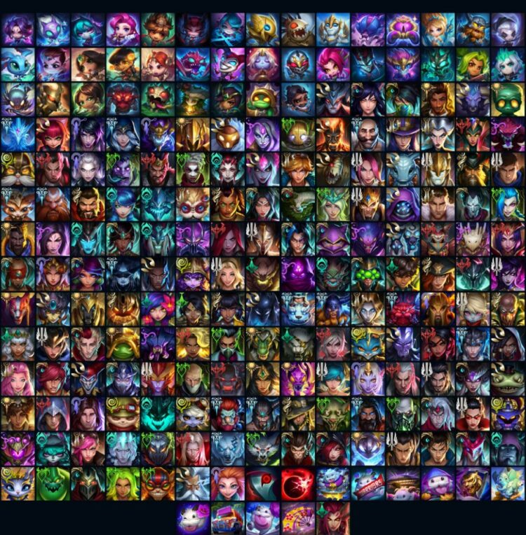 Datamined reveals every single LoL champion's new icon in the