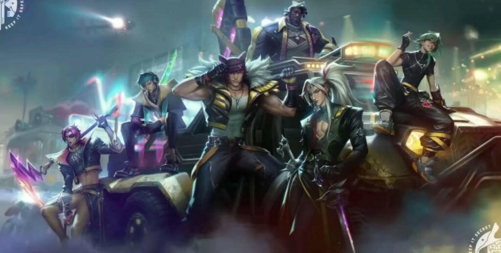 League of Legends Boy Band skins allegedly leaked through Weibo 5