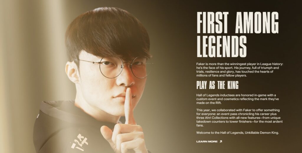 LoL players are outraged by ‘scam’ 450$ Faker Hall of Legends skin 5