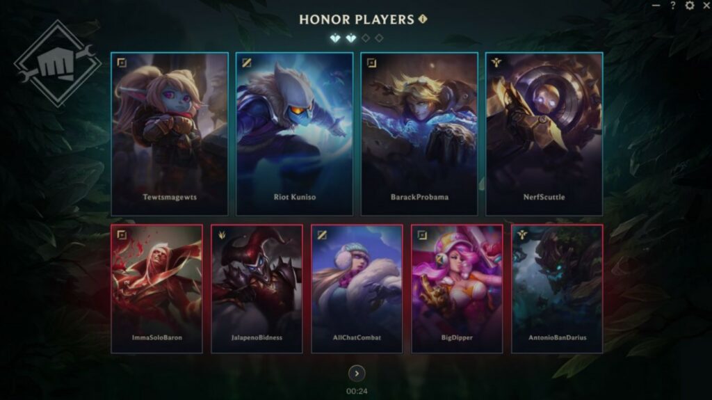 League of Legends New Honor System Reworked 1