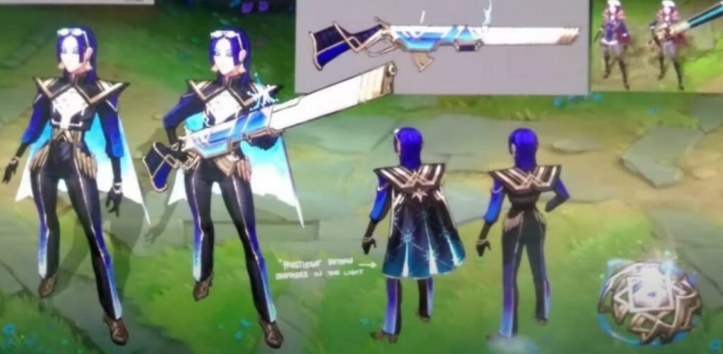 LEAKED: LoL new Arcane-Themed Caitlyn Prestige skin 4