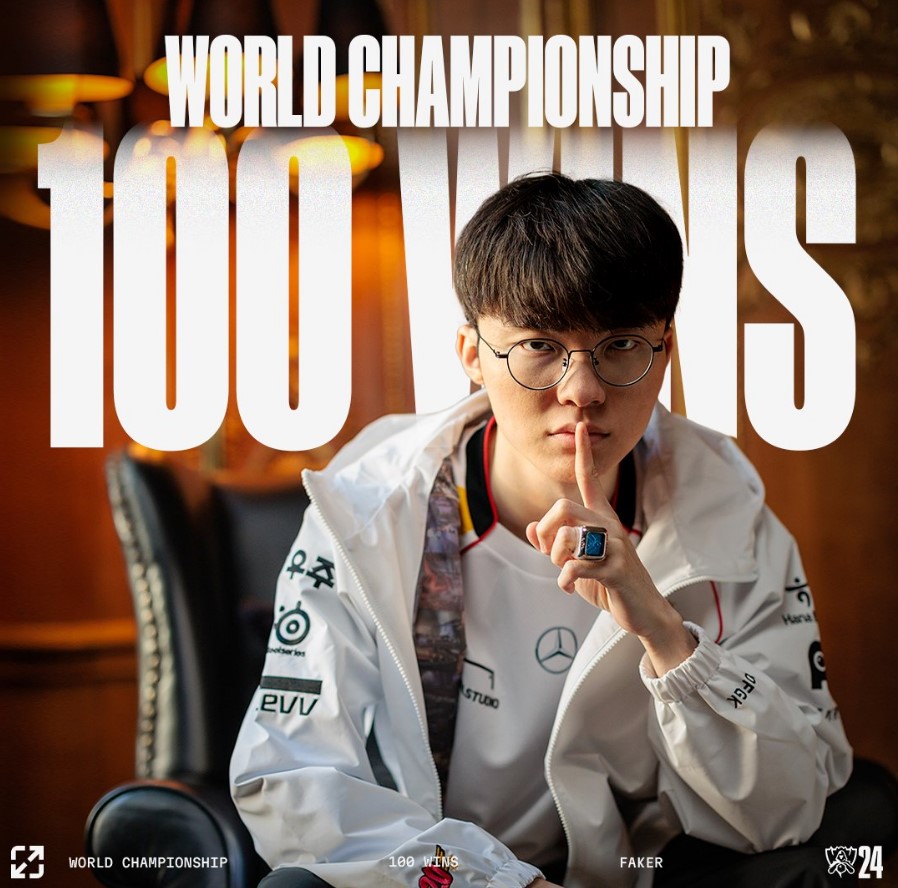 Worlds 2024: T1 Faker set another records no LoL players have achieved 1