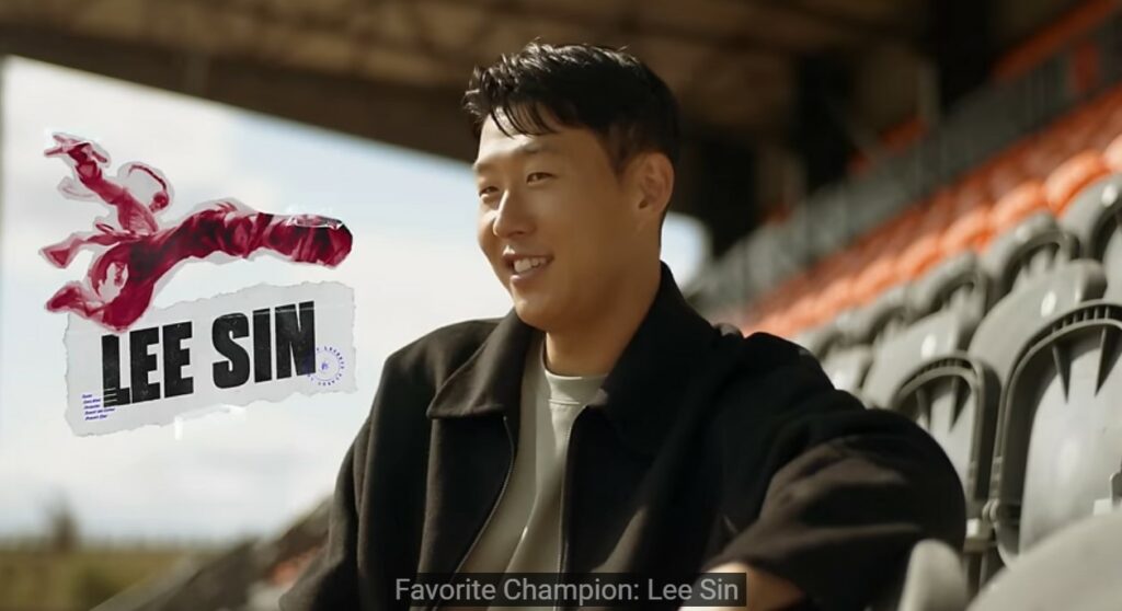 Football superstar Son Heung-min has officially joined League of Legends in promoting the game 1