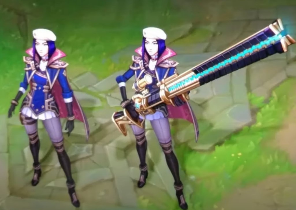 LEAKED: LoL new Arcane-Themed Caitlyn Prestige skin 3