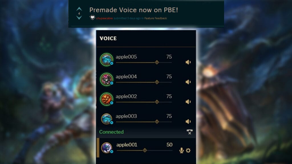 League of Legends getting a voice chat? Chinese solo queue test revealed details 2