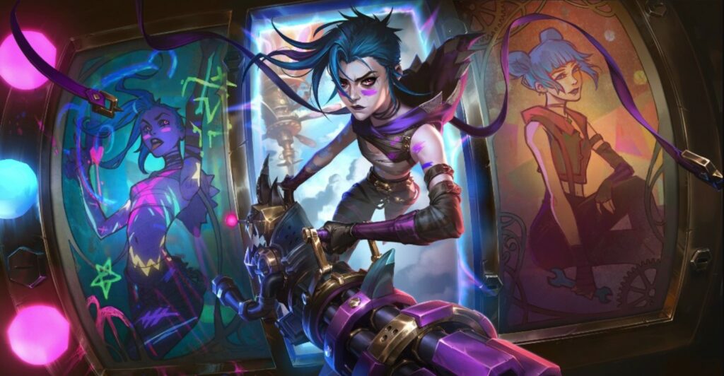 League of Legends Arcane Fractured Jinx: Splash Art, Details, Relase Date, and More 1