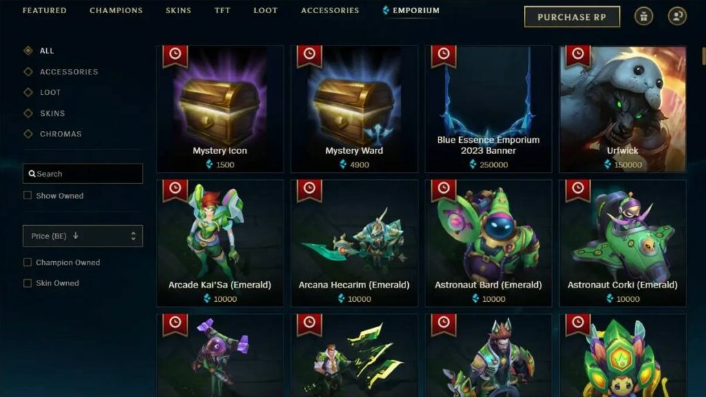 When is the Next League of Legends Essence Emporium? 1